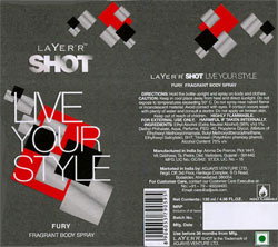 Layer'r Shot With Miscellaneous Device Device mark 3224604 Trademark