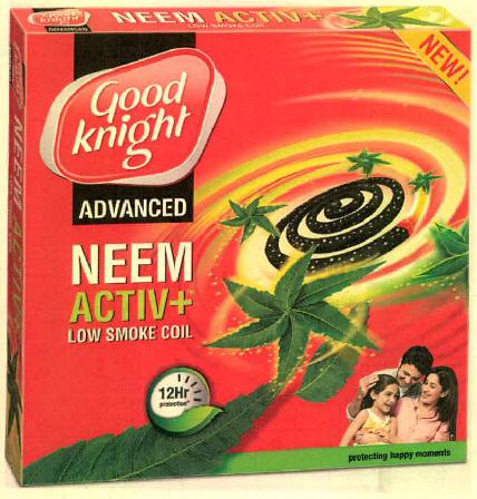 Good Knight Advanced Neem Activ+ Low Smoke Coil Device mark 3226814 Trademark