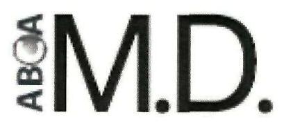 Abca M.d. Device mark 3272495 Trademark