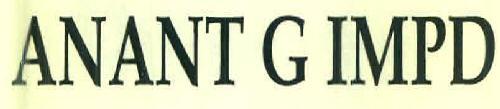 Anant G Impd Device mark 3279101 Trademark