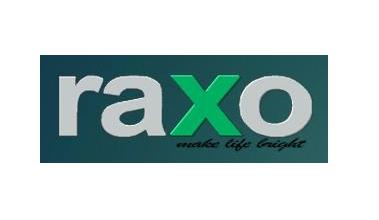 Raxo (with Device) Device mark 3281636 Trademark