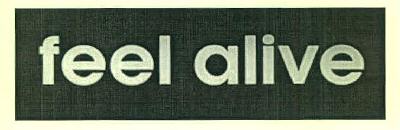 Feel Alive Device mark 3285116 Trademark