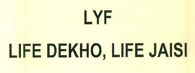 Lyf Life Dekho, Life Jaisi Device mark 3285767 Trademark