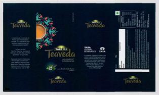 Tata Tea Teaveda (device) Device mark 3288298 Trademark