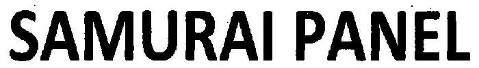 Samurai Panel Device mark 3292831 Trademark
