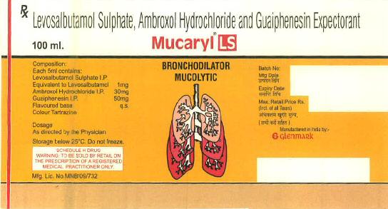 Mucaryl Ls Device mark 3302542 Trademark