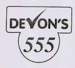 Devon's 555 (device) Device mark 3316349 Trademark