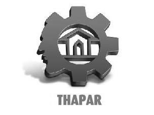 Thapar (with Device) Device mark 3407846 Trademark