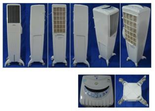 Shape Of Goods (air Cooler) Device mark 3408779 Trademark