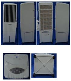 Shape Of Goods (air Cooler) Device mark 3408782 Trademark