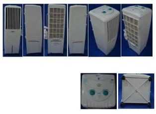 Shape Of Goods (air Cooler) Device mark 3408783 Trademark