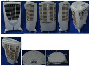 Shape Of Goods (air Cooler) Device mark 3408798 Trademark