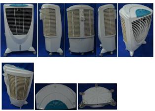 Shape Of Goods (air Cooler) Device mark 3408799 Trademark