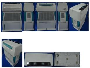 Shape Of Goods (air Cooler) Device mark 3408801 Trademark