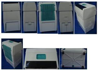 Shape Of Goods (air Cooler) Device mark 3408803 Trademark