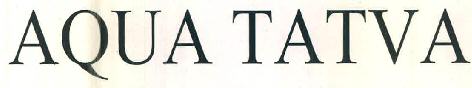 Aqua Tatva Device mark 3410395 Trademark