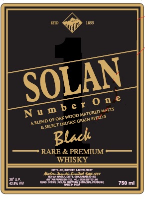 Solan Number One Device mark 3417639 Trademark