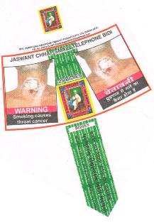 Jaswant Chhap Small Telephone Bidi Device mark 3423042 Trademark