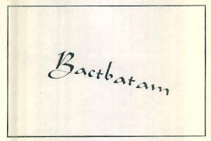 Bactbatam Device mark 3437425 Trademark