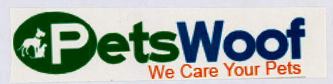 Petswoof We Care Your Pets Device mark 3449134 Trademark