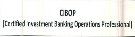 Cibop [certified Investment Banking Operations Professional] Device mark 3471057 Trademark