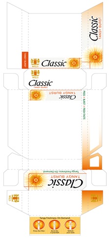 Classic Tangy Burst Device mark 3552795 Trademark