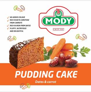 Mody Pudding Cake (label) Device mark 3662978 Trademark