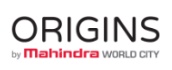 Origins By Mahindra World City Device mark 3671173 Trademark