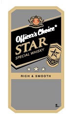 Officer’s Choice Star Special Whisky Device mark 3678879 Trademark