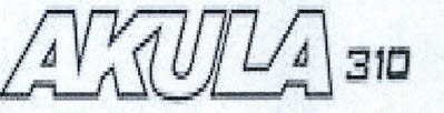 Akula 310 Device mark 3699418 Trademark