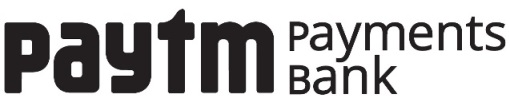 Paytm Payments Bank (logo In Black & White) Device mark 3709395 Trademark