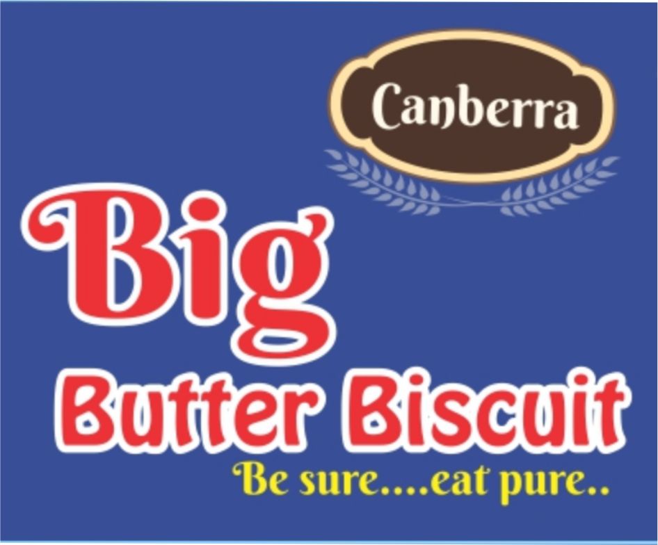 Canberra Big Butter Biscuit Be Sure....eat Pure.. Device mark 3717200 Trademark