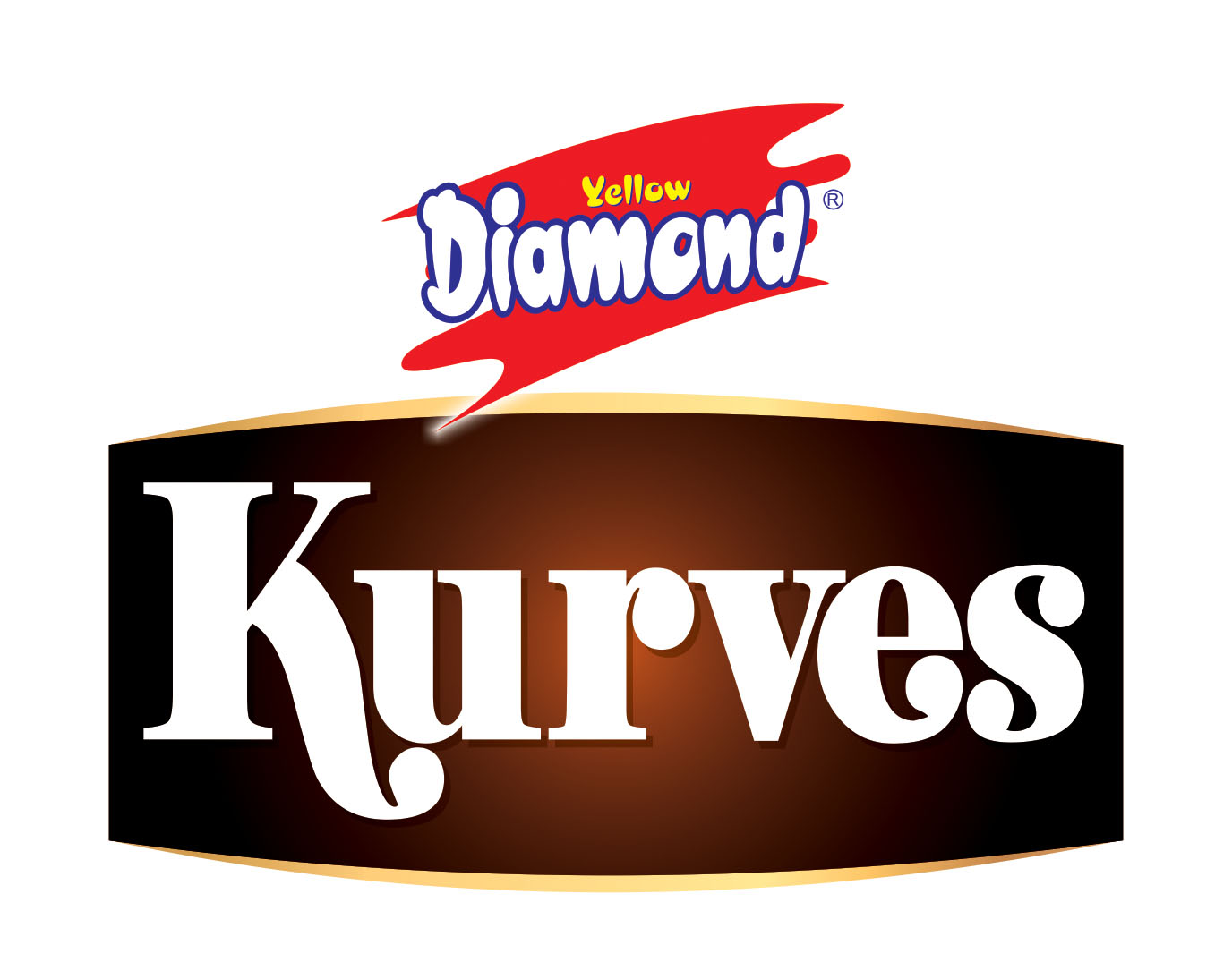 Yellow Diamond Kurves (label) Device mark 3719534 Trademark