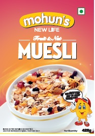 Mohun's New Life Fruit & Nut Muesli Device mark 3722527 Trademark