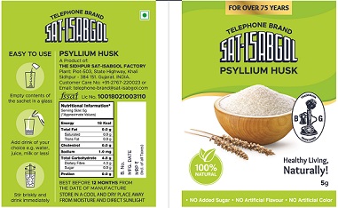 Telephone Brand Sat-isabgol Device mark 4414842 Trademark