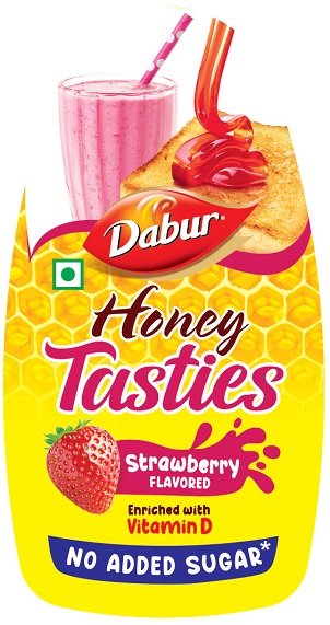 Dabur Honey Tasties Strawberry Device mark 4735508 Trademark