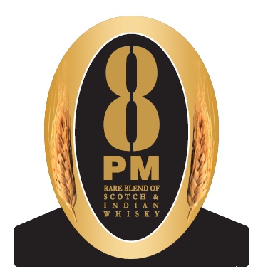 8 Pm Rare Blend Of Scotch & Indian Whisky (label) Device mark 4938433 Trademark