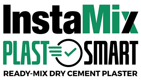 Instamix Plast Smart - Ready Mix Dry Cement Plaster ( Logo And Device) Device mark 4941559 Trademark