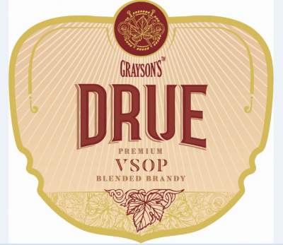 Grayson's Drue Premium Vsop Blended Brandy Device mark 4947610 Trademark