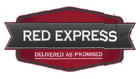 Red Express Delivered As Promised (label) Device mark 2144814 Trademark
