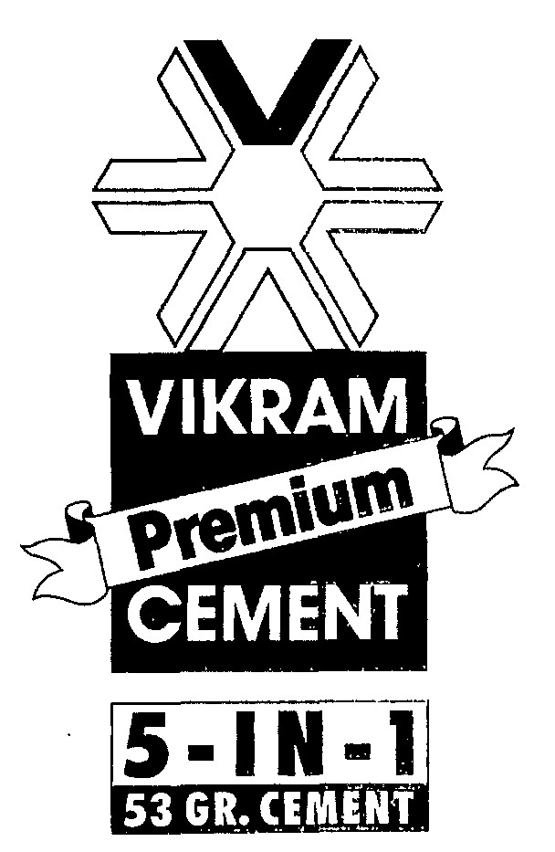 Vikram Cement (label) Device mark 689411 Trademark