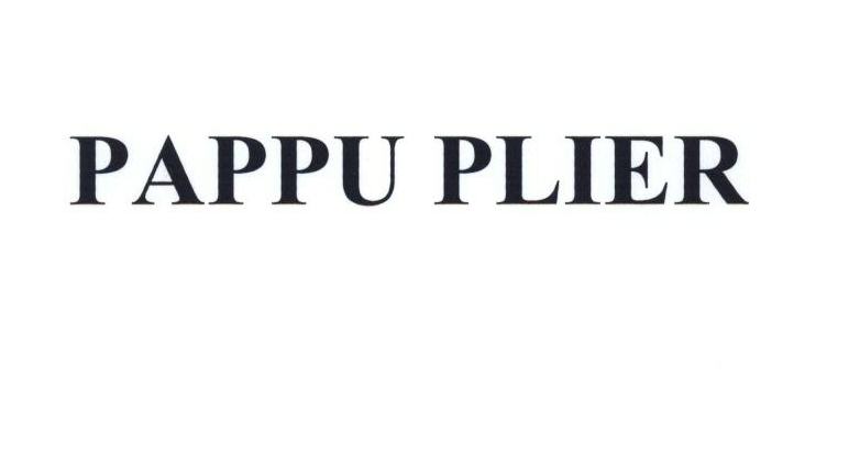Pappu Plier Device mark 1418591 Trademark