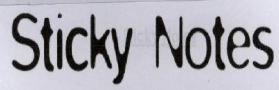 Sticky Notes Device mark 1739671 Trademark