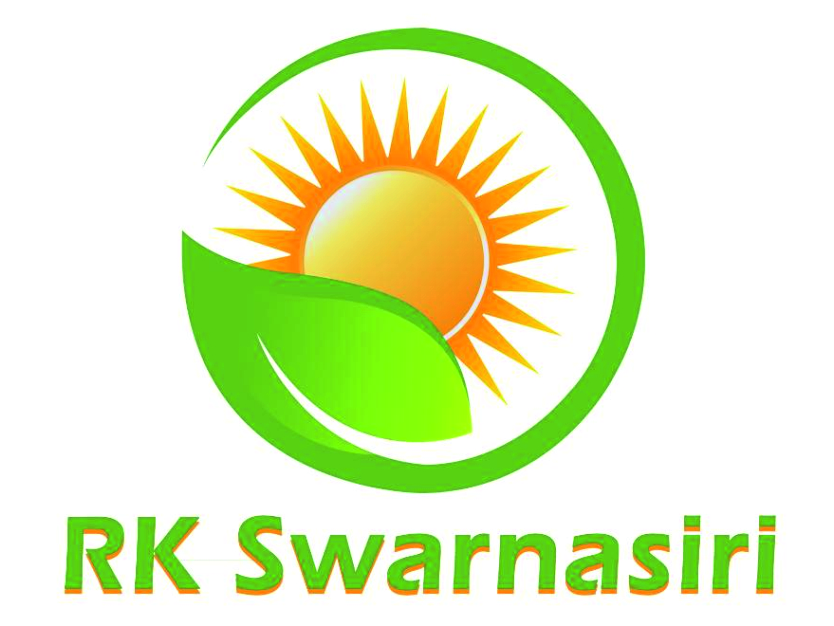 Rk Swarnasiri With Device Of Artistic Sun As Per Color Combination Label Device mark 5318001 Trademark