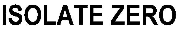Isolate Zero Device mark 2971200 Trademark