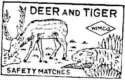 Deer And Tiger (label) Device mark 140106 Trademark