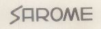 Sarome (device Label) Device mark 519095 Trademark