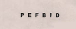 P E F B I D Device mark 578207 Trademark