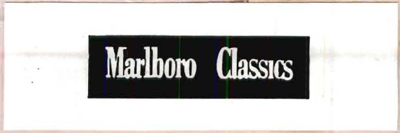 Marlboro Classics Device mark 629484 Trademark