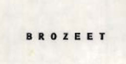 Brozeet Device mark 688358 Trademark
